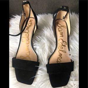 COPY - Sam Edelman Ankle Strap Suede Sandals